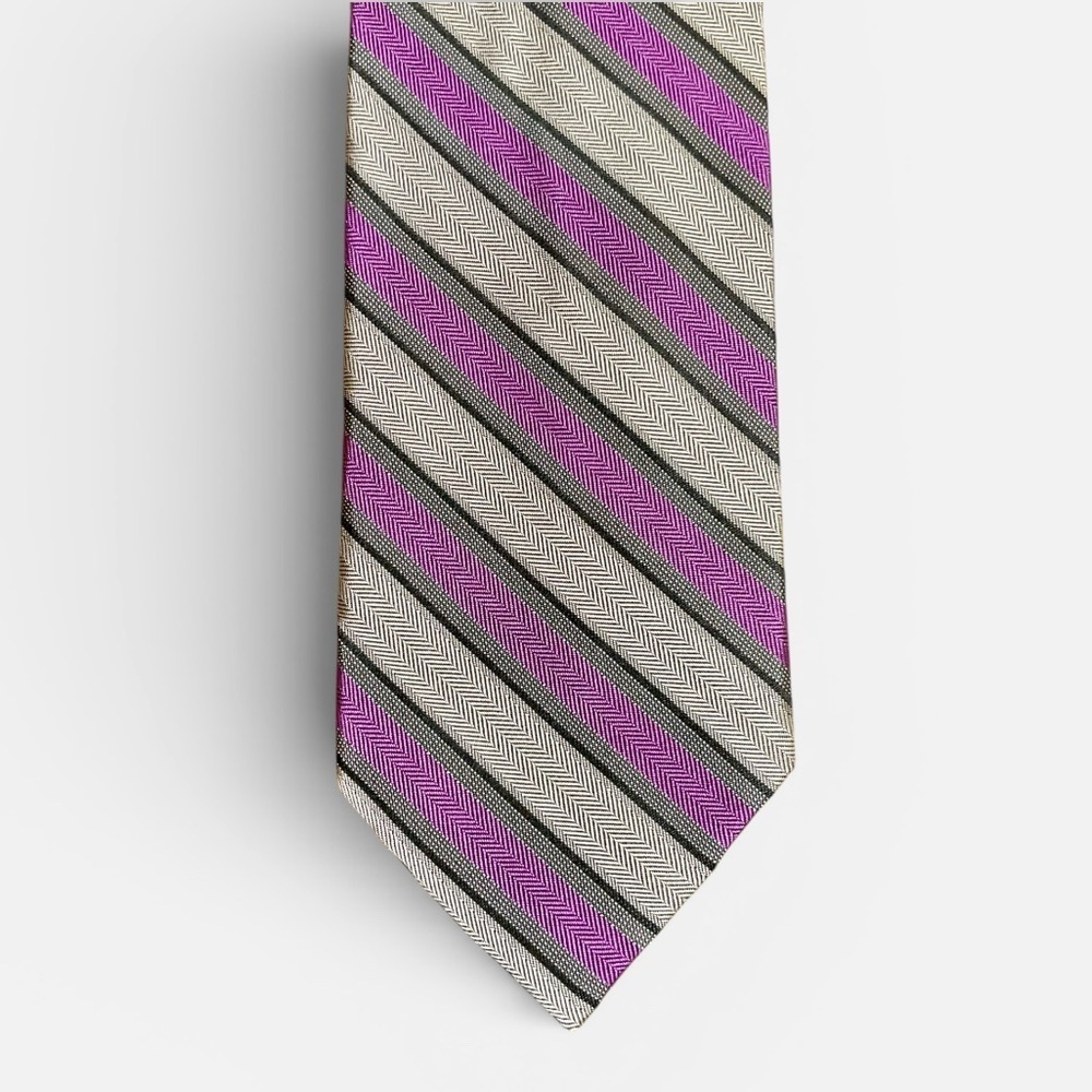 Calvin Klein Slim Striped Tie